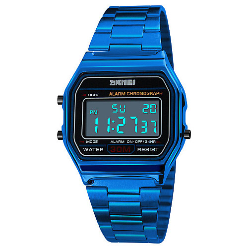 Годинник наручний чоловічий Skmei 1123 Blue, 1123BU (12316-hbr)