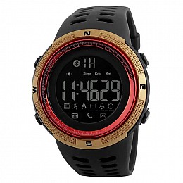 Часи наручні чоловічі Skmei 1250 Gold Red, 1250RD (12334-hbr)