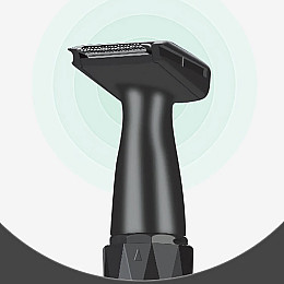 Електричний триммер Kemei KM-6673 2в1 для носа, вух і висков