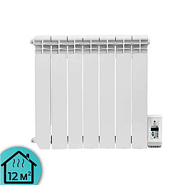 Електрорадіатор ELECTRO.7W+ плюс 500/100 (200Вт) Wi-Fi 700Вт з настінними кріпленнями