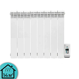 Електрорадіатор ELECTRO.8W+ плюс 500/100 (200Вт) Wi-Fi 910Вт з настінними кріпленнями