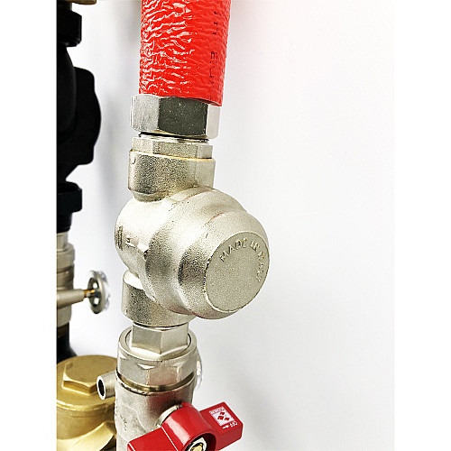 Термозмішувальний вузол Kvant Labaratory LADOMIX 40/6 65°C з байпасом Dn40 (1 1/2") 80кВт