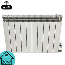 Обігрівач масляний алюмінієвий Electro Elite 10WE 10 секцій 500/100 Wi-Fi програматор 1300 Вт