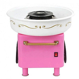 Аппарат для приготовления сахарной ваты большой Cotton Candy Maker w-83 Pink (do118-hbr)