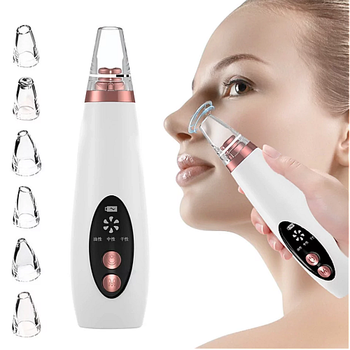 Аппарат для чистки пор вакуумный UKC MULTI-FUNCTIONAL CLEANING White (14966-hbr)