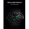 Часы наручные мужские Smael 1809MC Army Green (15176-hbr)
