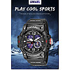 Часы наручные мужские Smael 8007 Black (15170-hbr)