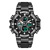 Часы наручные мужские Smael 8027 Black (15181-hbr)