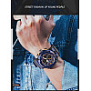 Часы наручные мужские Smael 8038 Dark Blue (15178-hbr)