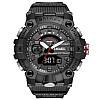 Годинник наручний чоловічий Smael 8040 Black (15159-hbr)