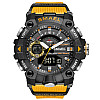 Часы наручные мужские Smael 8040 Orange (15158-hbr)