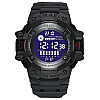 Часы наручные мужские Smael 8050 Black (15198-hbr)