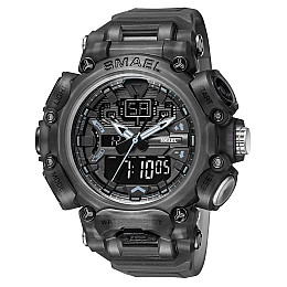 Часы наручные мужские Smael 8053 Though The Black (15187-hbr)