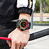 Часы наручные мужские Smael 8082 Black Red Yellow (15203-hbr)