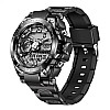 Наручні годинники чоловічі Lige Sport LG8922 Black (15249-hbr)