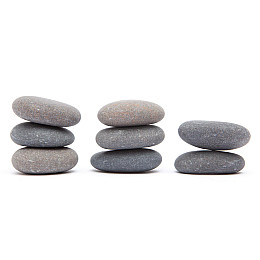 Набір базальтового каміння для масажу обличчя Premium Hot Stone Facial Set Bodhi 8 шт