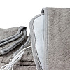 Электрическое одеяло Lesko J-002 180*200 см Gray с двойным подогревом от сети 220 вольт