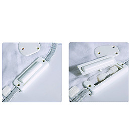 Электрическая простынь Lesko J-002 Gray 180*150 см с двойным подогревом от сети 220 вольт