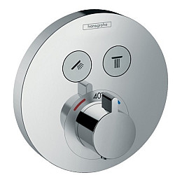 Термостат для душу на 2 споживача Hansgrohe ShowerSelect S 15743000