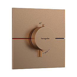 Термостат для душу Hansgrohe ShowerSelect Comfort E 15574140 бронза