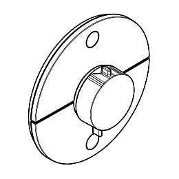 Термостат на 2 потребителя Hansgrohe ShowerSelect Comfort S Черный матовый 15554670