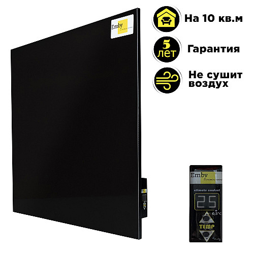 Керамический обогреватель Emby CHT-500 на 10 кв.м Черный