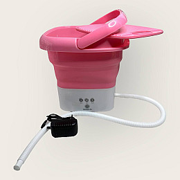Складная стиральная машина силиконовая OPT-TOP Angel Shield Розовый (1892153563)