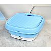 Технологичная умная мини-стиральная машина OPT-TOP Folding Washing Machine голубая (1894522155)