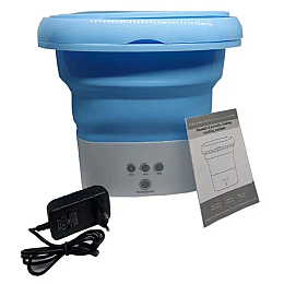 Міні-пральна машина OPT-TOP Folding Washing Machine блакитна (1894523542)