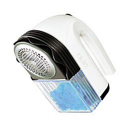 Машинка для видалення катишків Gemei CR9606 на батарейках LR14 White (15333-hbr)