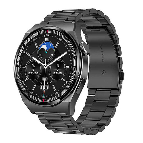 Смарт-годинник чоловічий водонепроникний SmartX GT5 Max чорний (UR155B)