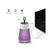 Ловушка-лампа от насекомых Mosquito killing Lamp YG-002 аккумуляторная с LED подсветкой и USB-зарядкой Серая