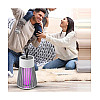 Ловушка-лампа от насекомых Mosquito killing Lamp YG-002 аккумуляторная с LED подсветкой и USB-зарядкой Серая