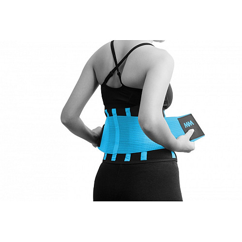 Пояс компрессионный MadMax MFA-277 Slimming belt Black/turquoise M