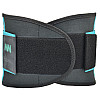 Пояс компрессионный MadMax MFA-277 Slimming belt Black/turquoise M