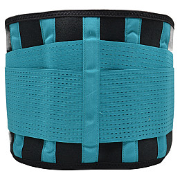 Пояс компресійний MadMax MFA-277 Slimming belt Black/turquoise M