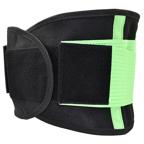 Пояс компрессионный MadMax MFA-277 Slimming belt Black/neon green S