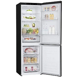 Холодильник LG GBB61BLJMN (чорний)