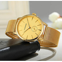 Мужские часы T-Winner Metal Gold