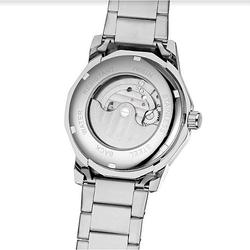 Мужские часы Forsining Baron Silver