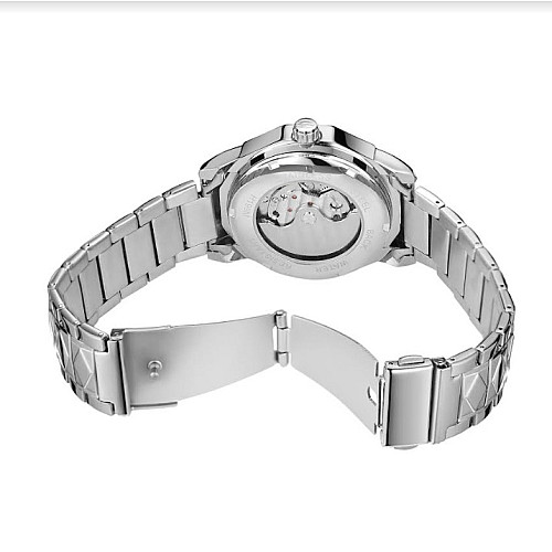 Мужские часы Forsining Baron Silver