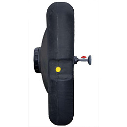 Бак для душа пластиковый с лейкой 100л Рото Европласт