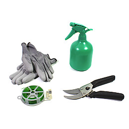 Набір садовий Lesko CG-6011 з 11 предметів із сумкою та фартухом (4471-13781a)