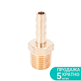 Штуцер для шланга із зовнішнім різьбовим з'єднанням 6мм MT 1/4