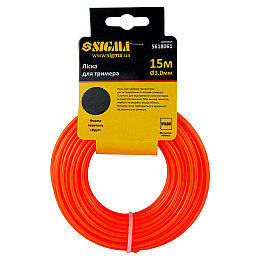 Леска Sigma для триммера круг Ø3.0мм 15м (5618061)
