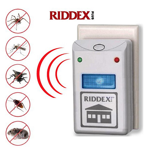 Pest Repeller, від компанії, Riddex Plus, відлякувач мишей, засіб від тарганів, комах