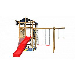 Детская игровая площадка для улицы / двора / дачи / пляжа SportBaby-10 SportBaby