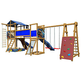 Детская игровая площадка для улицы / двора / дачи / пляжа SportBaby-12 SportBaby