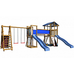 Детская игровая площадка для улицы / двора / дачи / пляжа SportBaby-12 SportBaby
