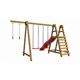 Детская игровая площадка для улицы / двора / дачи / пляжа SportBaby-3 SportBaby